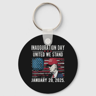 Trump Inauguration Day 2025 Memorabilia Key Ring