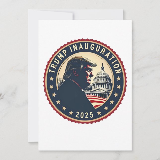 Trump Inauguration Day 2025 Proud Maga  Invitation (Front)