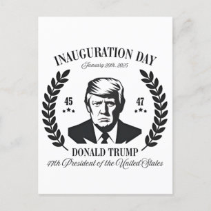 Trump Inauguration Day 2025 Proud Maga Postcard
