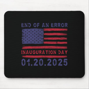 Trump Inauguration Day 2025 Shield - End Of An Err Mouse Mat