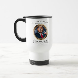 Trump Inauguration Day Collectable Travel Mug