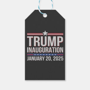 Trump inauguration Day January 2025 President Gift Tags