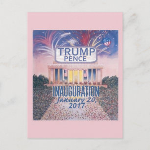 TRUMP Inauguration Postcard
