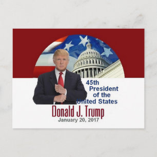 TRUMP Inauguration Postcard