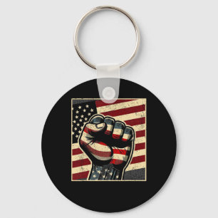 Trump Inauguration Republican Patriotic American P Key Ring