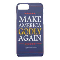 Trump - iPhone Case: Make America Godly Again