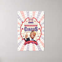 Trump Is A Clown - Vintage Circus Poster