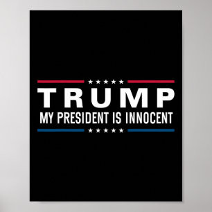 Trump Is Innocent Take America Back Again 2024  Poster