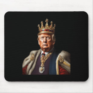 Trump Is King Long Live The King American Flag Pat Mouse Mat