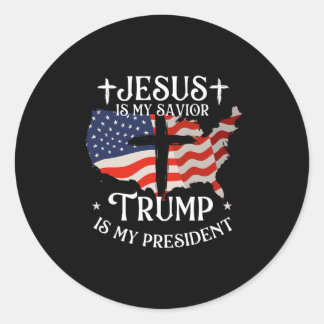 Trump Is My President - Donald Trump Inauguration  Classic Round Sticker
