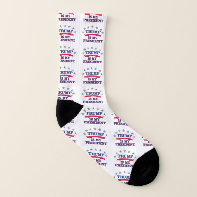 Trump is My President Socks (Left Inside)