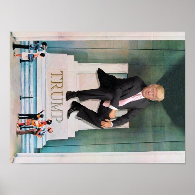 TRUMP IS PRESIDENT POSTER (Front)