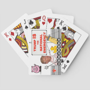 Trump IS the national emergency / Anti Trump, Playing Cards