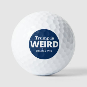 Trump is Weird, Funny Anti-Trump , 2024 Kamala Golf Balls