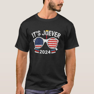 Trump It s Joever Biden Election Debates Over 2024 T-Shirt