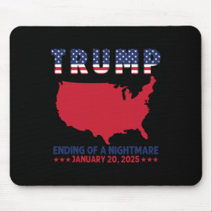 Trump January 20 2025 Usa Patriotic Inauguration D Mouse Mat
