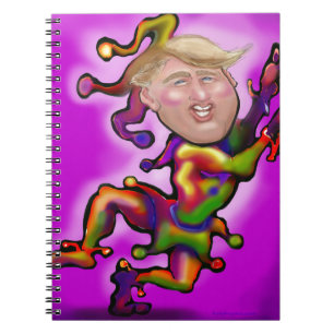 Trump Jester Notebook