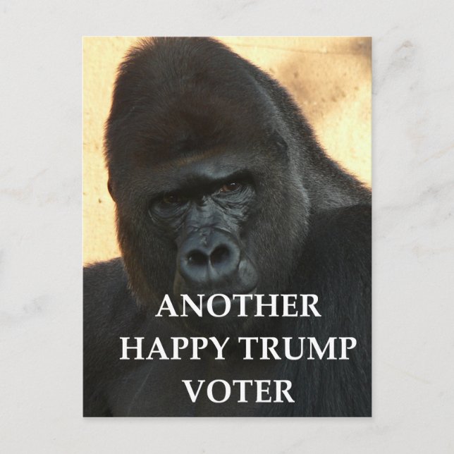trump joke postcard (Front)