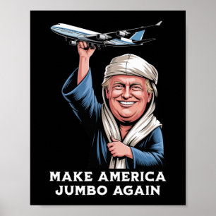 Trump Jumbo Jet Adventure For Aviation Enthusiasts Poster