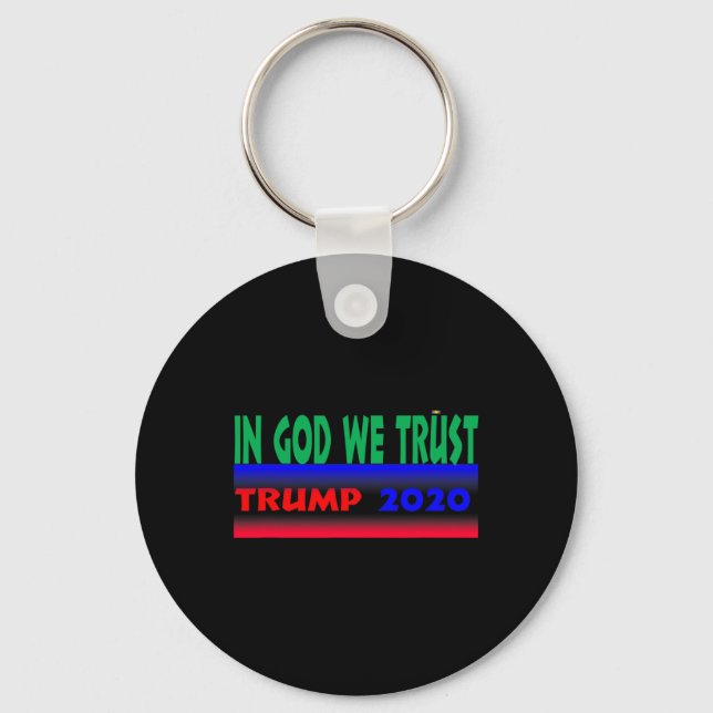Trump Kag  Key Ring (Front)