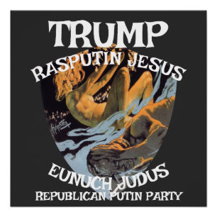 Trump Kaiser BillGerman Dictator Fascist Czar Poster