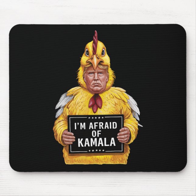 Trump Kamala Harris First Female President 2024  Mouse Mat (Front)