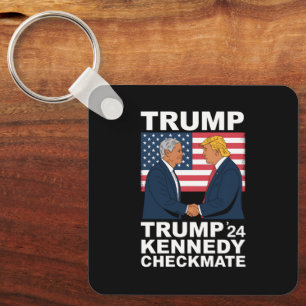 Trump Kennedy Checkmate 2024 Vote Trump Kennedy Key Ring