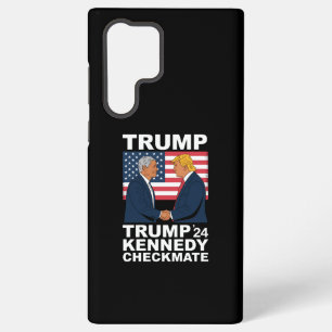 Trump Kennedy Checkmate 2024 Vote Trump Kennedy Samsung Galaxy Case