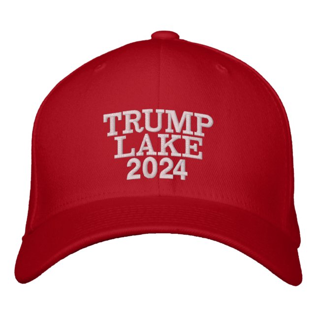 TRUMP LAKE 2024 MAGA HAT (Front)