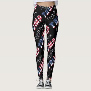Trump Leggings Attention Patriotic any Colour