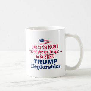 Trump Les Deplorables - Trump Pence 2016 Coffee Mug