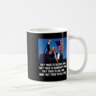 Trump Lives, Trump Fight -fight- Fight 2024 Coffee Mug