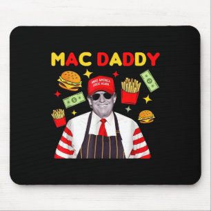 Trump Mac Daddy Uni - Black - Small - Short Sleeve Mouse Mat