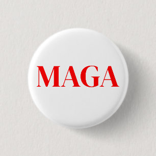  Trump Maga 2024  3 Cm Round Badge