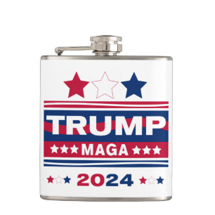 TRUMP~MAGA~2024 HIP FLASK