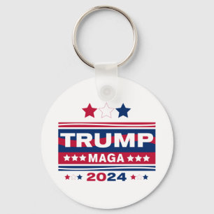 TRUMP~MAGA~2024 KEY RING