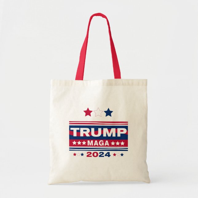 TRUMP~MAGA~2024 TOTE BAG (Front)