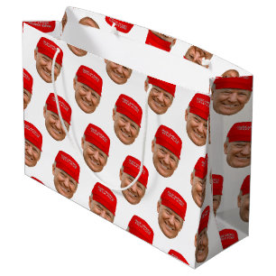 TRUMP MAGA Christmas Large Gift Bag