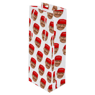 TRUMP MAGA Christmas Wine Gift Bag