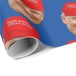 TRUMP MAGA Christmas Wrapping Paper