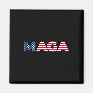 Trump Maga Freedom 4th Of July 2024 Usa Flag 45 47 Magnet