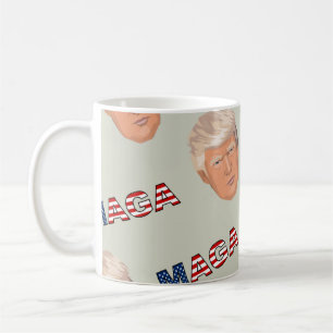 Trump MAGA Pattern Coffee Mug