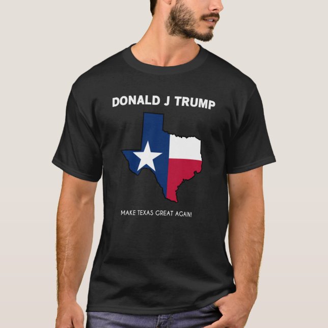 Trump MAGA Texas T-Shirt (Front)