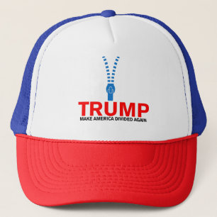 Trump, Make America divided again Trucker Hat