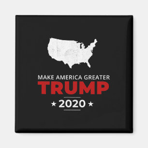 Trump Make America Greater Pro Usa Conservative Vi Magnet