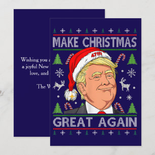Trump Make Christmas Great Again, Christmas Cards