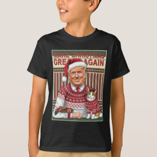 Trump Make Christmas Great Again Christmas Ugly Xm T-Shirt