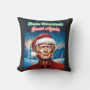 Trump - Make Christmas Great Again Cushion