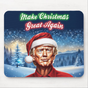 Trump - Make Christmas Great Again Mouse Mat