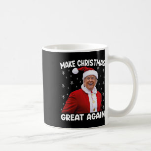 Trump Make Christmas Great Again Santa Trump 1 Coffee Mug